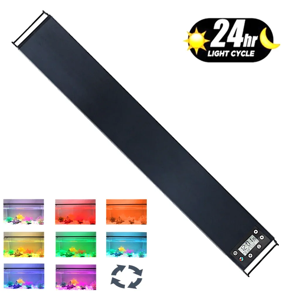 Aquarium Plant Light - Aquarium de 120 cm, éclairage LED