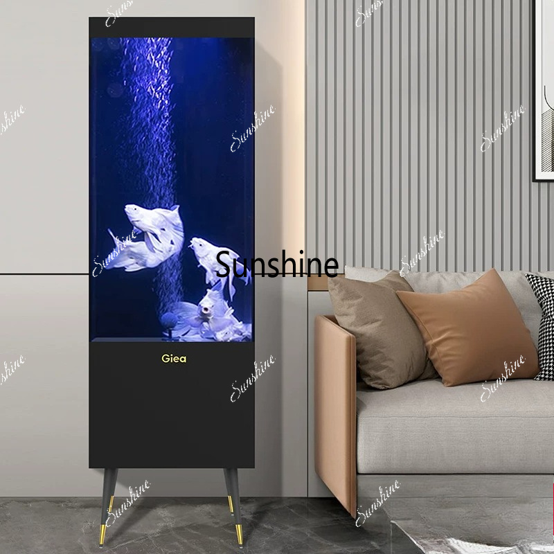 Live Plant Aquarium - Aquarium domestique ultra-blanc en verre, sans