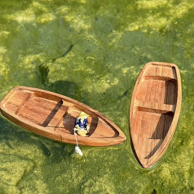 Aquarium Driftwood - Bateau en bois fait à la