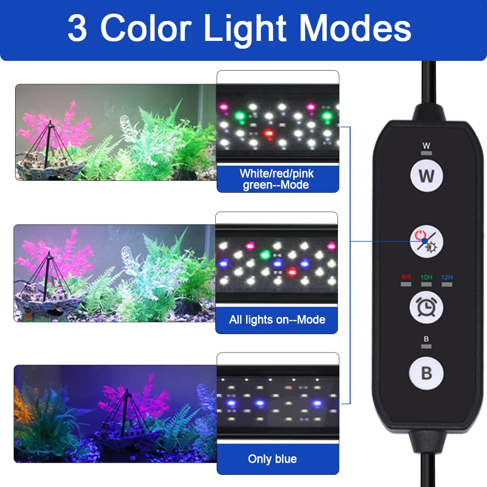 Lampe LED à intensité variable - Aquarium Plant Light avis et prix
