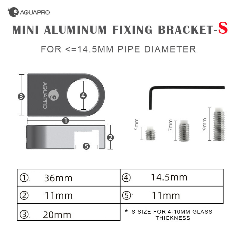 Mini support en alliage d'alum - Aquarium Planted Tank Filter avis et prix