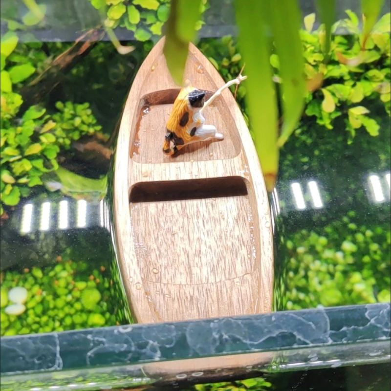 Bateau en bois fait à la main, - Aquarium Driftwood avis et prix