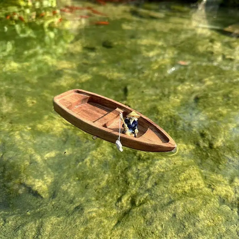 Bateau en bois fait à la main, - Aquarium Driftwood avis et prix